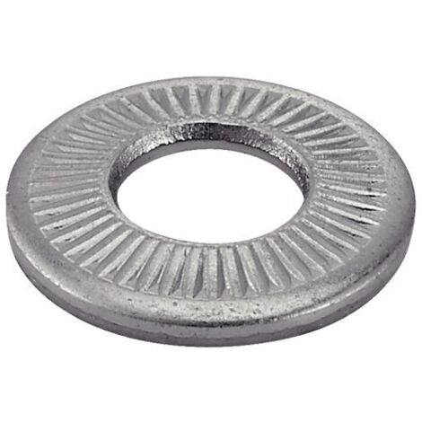 Scheibe -Kontakt- Serie mittel - Stahl Zn Ø8 mm - Dose mit 200 (1/2)