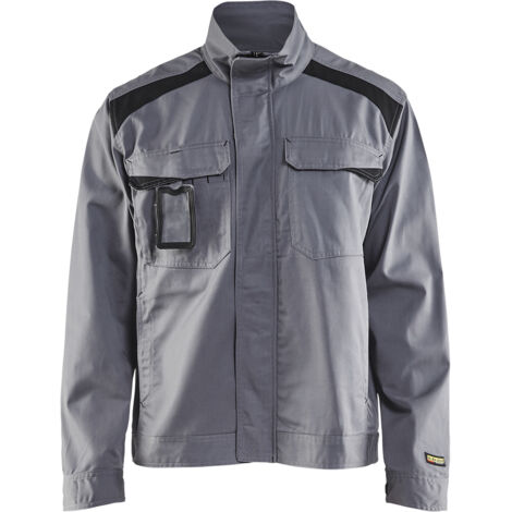 Arbeitsjacke Industrie 4054 - Hellgrau/Schwarz XL