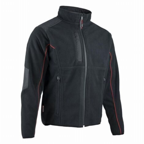 Arbeitsjacke aus Fleece SHIFT - Schwarz L - 4 (1/4)