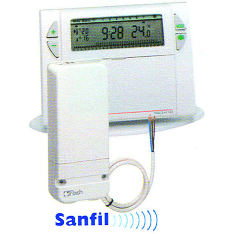 Programmierbarer digitaler Funkraumthermostat - Flash TAP