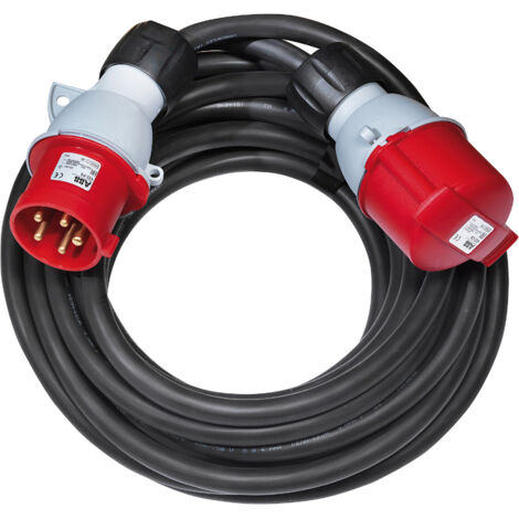 UNITEC 47451 CEE-verlenging 16A, 10m, H07RN-F5G 1,5 mm², 5-polig