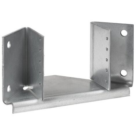 Schuh für gequaderte Ecke SAMI 76-150x116mm - Ep 4mm