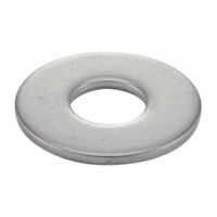 Große Scheibe rund - Typ L - Edelstahl A4 Ø20 mm - Packung mit 25