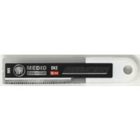 Ersatzklingen 18 mm, schwarze Karbonbehandlung – 10er-Packung