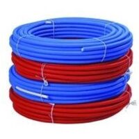 Mehrschichtiger Rohr TURATEC vorisoliert – Blaue Ummantelung Ø26 mm, Wandstärke 3 mm – Blaue Krone 50 ml
