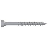 Vis Verbinder aus Stahl auf Holz - Sechskantkopf - Spaltfeste Spitze - Torx 8x120 mm - T40 - Packung mit 50