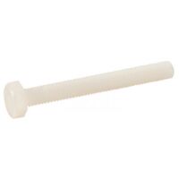 Vis mit hexagonalem Kopf - Vollgewinde - Nylon 6.6 6x12 mm - Packung mit 200 Stück