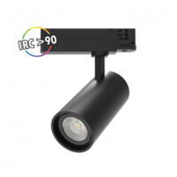 Schwarzer Spot auf Schiene COOL II ECO 35W - 3000K Warmweiß