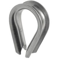 Cosse Herz - Edelstahl A4 ØKabel 14mm - Einheit