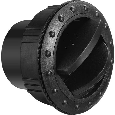 ABSOPRO 60mm Round Air Conditioning Vent Outlets – Removable, Rotatable, Set Of 2 For RV, Bus, Boat