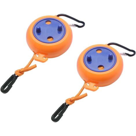 Retractable Travel Clothesline For Camping - Holds 30lbs, 16 Loops, No Clothespins Needed