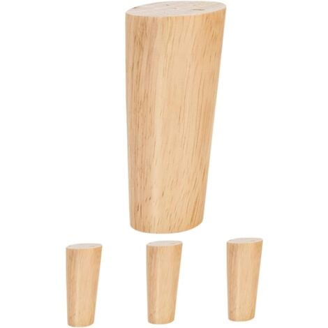 Sollbry Set Wooden Furniture Legs, Replacement Sofa Legs, Wooden Sofa Legs, Wooden Couch Legs, Wooden Sofa Feet