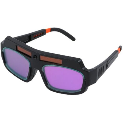 Auto-Darkening Welding Goggles - Professional Black PP Anti