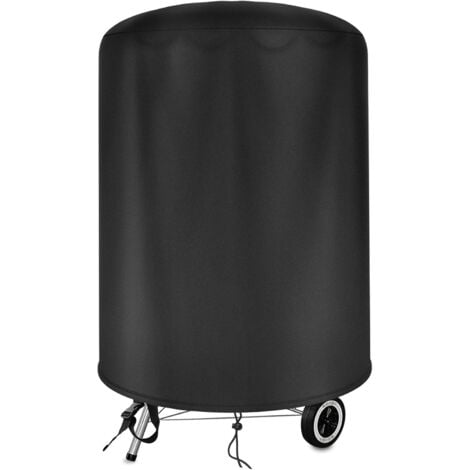 Sollbry 22 Inch Charcoal BBQ Grill Cover, 210D Oxford Waterproof Grill Cover for Outdoor Barbecue (Φ75 x 70cm)