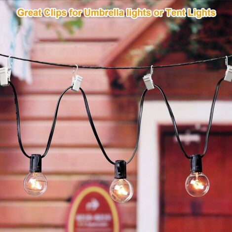 Sollbry Small White Curtain Clip, 100 Pieces Metal Curtain Clips with Hooks for Display Decoration, Photos, Wedding Party (White)