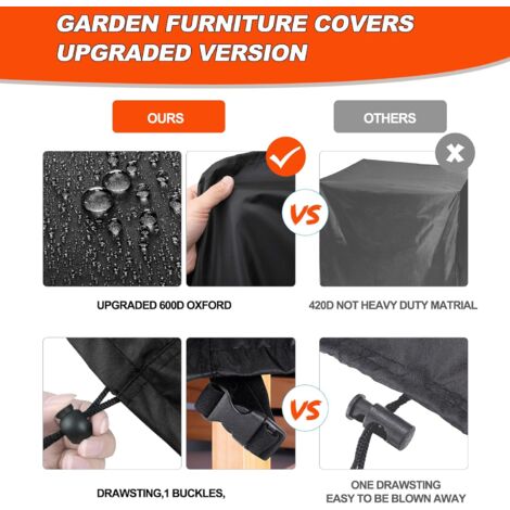 Sollbry Waterproof Round Barbecue Fire Pit Cover, Windproof, Tear-Resistant Fire Pit Cover, Barbecue Fire Pit Cover, Fire Pit Covers (ø77x31cm)