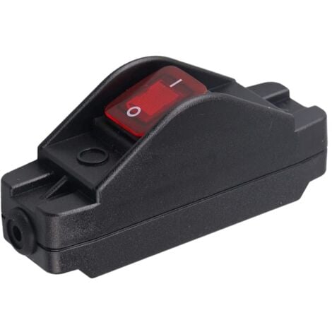 Sollbry 220V On/Off Inline Cord Switch Button Inline Cord Switch for Electrical Appliances