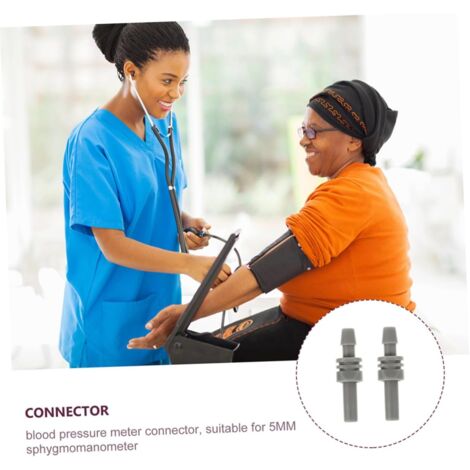 Sollbry 4Pcs Blood Pressure Monitor Accessories Blood Pressure Monitor Accessories Blood Pressure Monitor Adapter Sphygmomanometer Parts Cuff Parts Abdominal Cuff Supplies