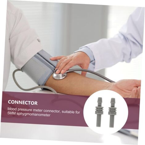 Sollbry 4Pcs Blood Pressure Monitor Accessories Blood Pressure Monitor Accessories Blood Pressure Monitor Adapter Sphygmomanometer Parts Cuff Parts Abdominal Cuff Supplies