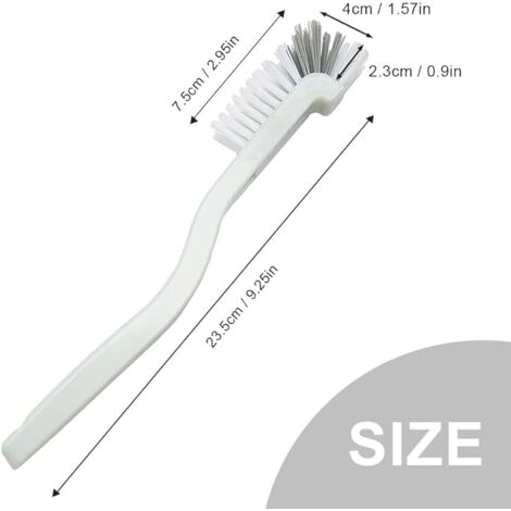 Sollbry Pack Multipurpose Bottle Cleaning Brushes,Bottle Brush,Coffee Cups Brush,Long Handle Curved Bottle Brush