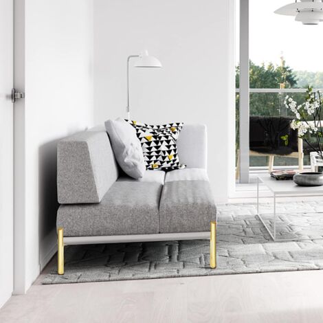 Sollbry 4pcs Modern Style Aluminum Alloy Furniture Legs Tea Table Support Bed Foot TV Cabinet Leg Metal Leg Hardware Accessories (Color : 4pcs, Gold, 13cm)