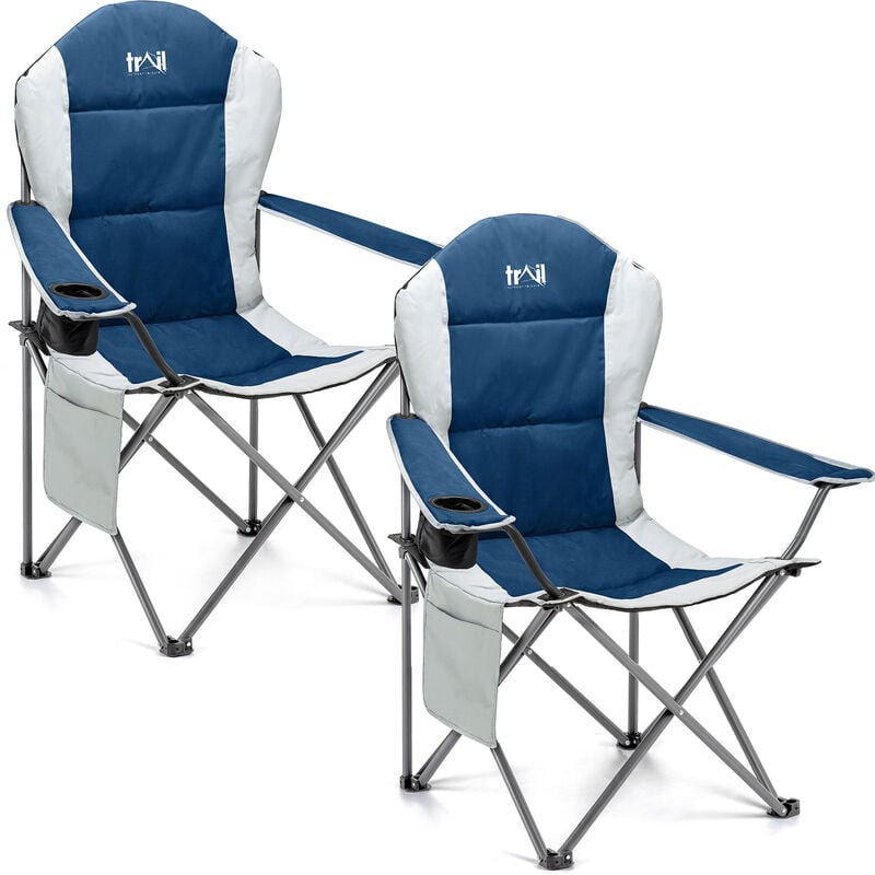 Trespass high back padded camping online chair