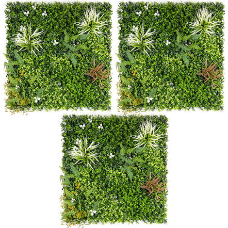 Artificial Meadow Living Wall Panels - 3 Pack (1/5)