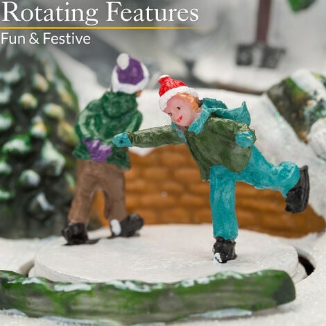 christmas moving figurines