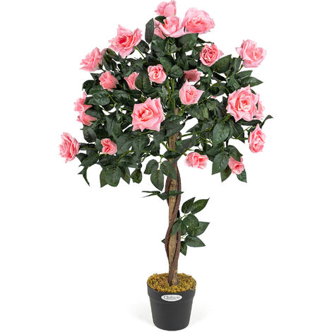Artificial Rose - Pink (3ft)