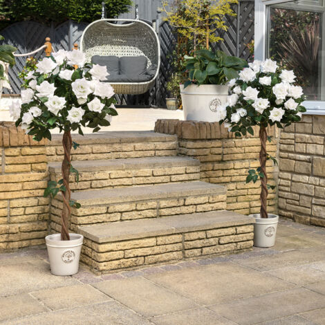 Artificial Rose - Cream (4ft)