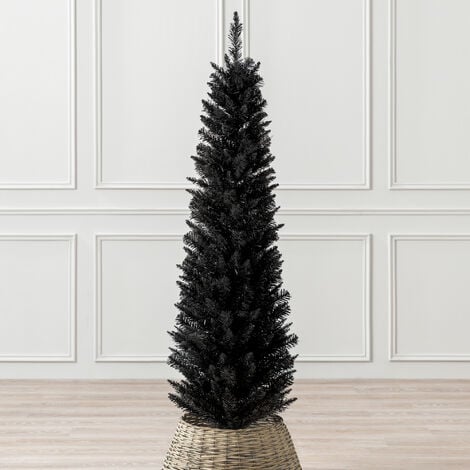 Black Pencil Christmas Tree (5ft)