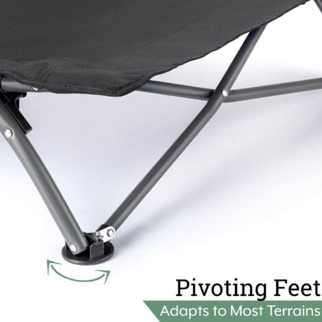Sisken Low Folding Beach Chair