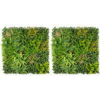 Artificial Oasis Living Wall Panels - 2 Pack