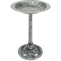 Resin Rustic Bird Bath