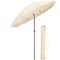 Beach Parasol - Cream