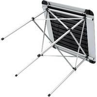 Aluminium Folding Camping Table - Black