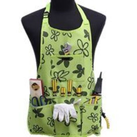 Gartenschürze aus Oxford-Stoff, verdickende Gartengeräte, Multifunktionsgürtel, wasserdicht, verschleißfest, für Damen und Herren
