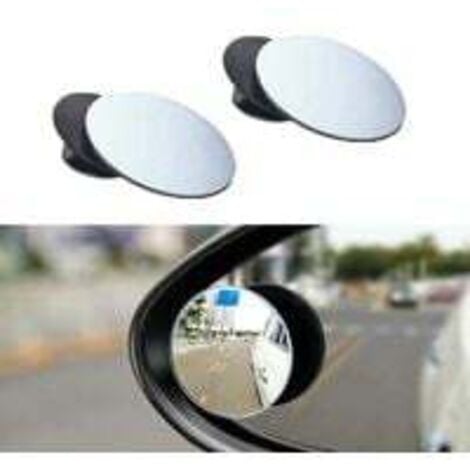 LivTee Toter Winkel Spiegel 2 Stück - HD Glas, Verstellbar, Mit 3M Kleber