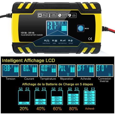 Batterieladegerät BC 3500 KFZ Auto Batterie Ladegerät Reparatur