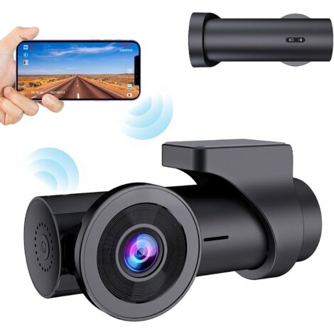 Full HD 1080P WiFi Auto-Dashcam, Auto-Bordkamera ohne 170°-Weitwinkelbildschirm, Dashcam mit Loop-Aufnahme (1/5)