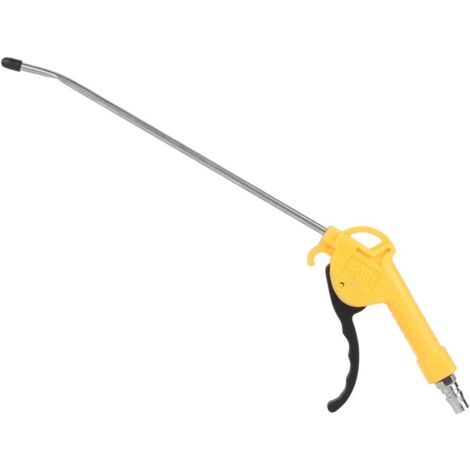 Druckluftpistole Staubentfernungsblaspistole/Kompressorblaspistole aus Aluminiumlegierung und Kunststoff mit Dichtung (Gelb 1) (1/5)