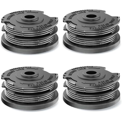 4 Stück Fadenspulen für Bosch Rasentrimmer, Ersatz-Nylonfadenspule für Bosch F016800351 ART 24, 27, 30 und ART 30-36 LI Trimmer (6,1 m x Ø1,65 mm) (1/5)
