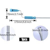 Rohrreinigungsspirale Abflussreiniger, 5m X 0,6cm Produktbild-Vorschau 6