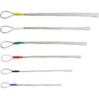 6er-Pack 4-25 mm rutschfestes Kabel-Traktionssocken-Set aus verzinktem Stahl für Kabel-Lassos