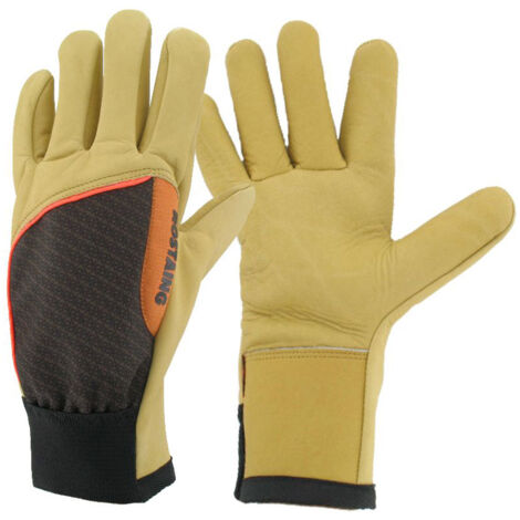 Gant cuir pour pose de barbelés CLOTURE - ROSTAING - 8 - M