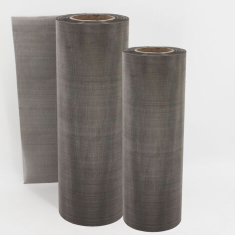 Malla de acero inoxidable de 90 cm x 40 cm para filtro de tamiz, tamiz curvo