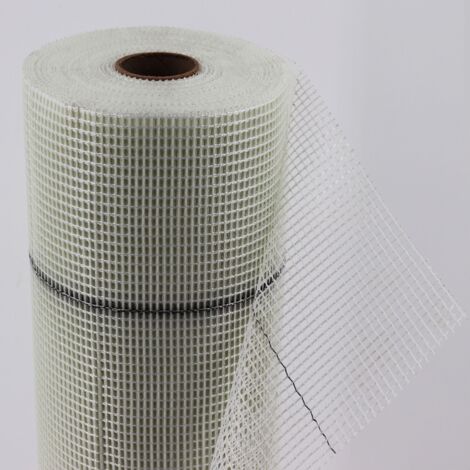Tejido de refuerzo de 50 m², tejido de refuerzo de fibra de vidrio WDSV 165 g, 4x4 mm