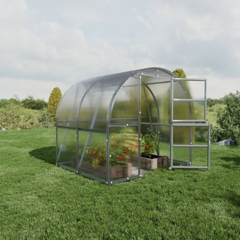 Serre tunnel polycarbonate larg 3 m Jura Baltic, Long 2 m, Épaisseur 6 mm