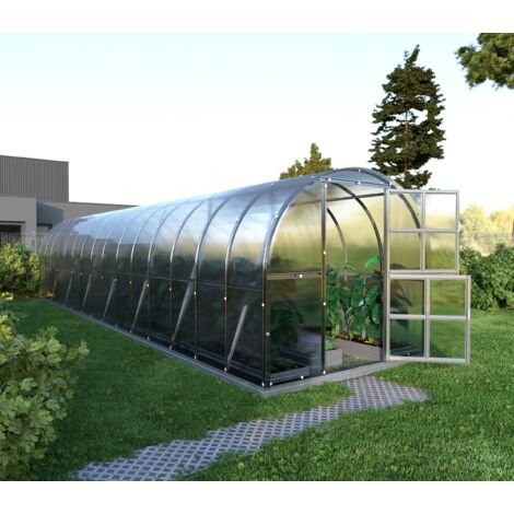 Serra da giardino KLASIKA ARCH 3 x 10 m (30 m²), 4 mm con rivestimento in policarbonato
