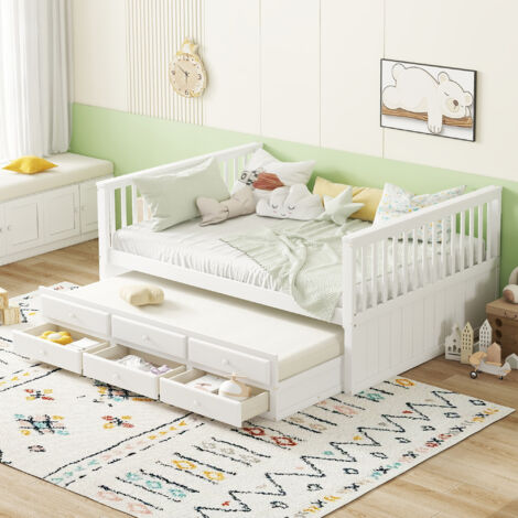 Letti estraibile 90x200 cm (90x190 cm), letti singoli, letti bambino